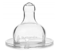 Соска Suavinex Силіконова для густої їжі, 4+міс, 1 шт (300841)