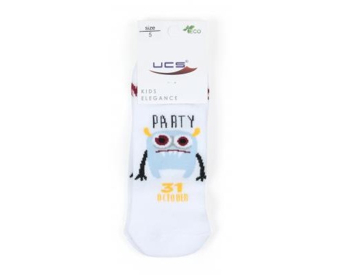 Шкарпетки дитячі BNM з монстриками (M0C0101-1404-3B-white)
