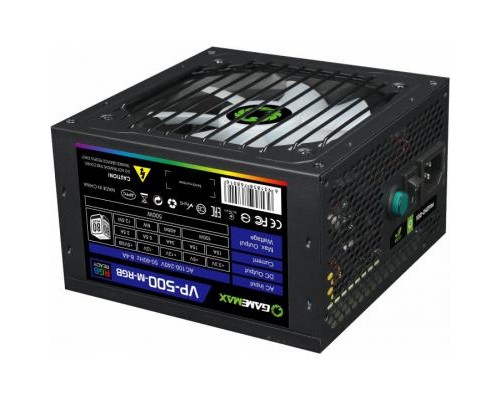 Блок живлення Gamemax 500W (VP-500-M-RGB)