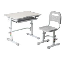 Парта зі стільцем FunDesk Vivo Grey (221892)