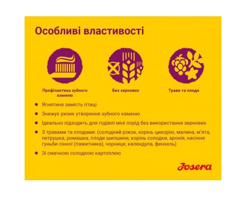 Сухий корм для собак Josera Mini Deluxe 900 г (4032254745174)