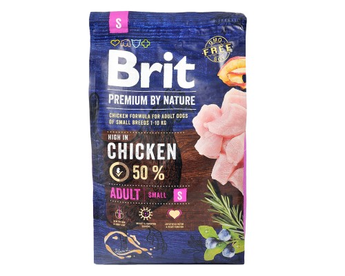 Сухий корм для собак Brit Premium Dog Junior S 8 кг (8595602526246)