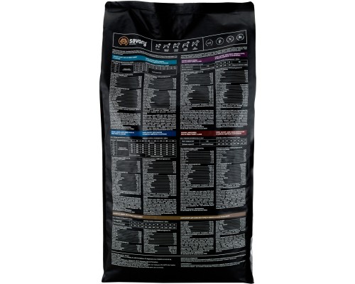 Сухий корм для собак Savory Medium Breed rich in Fresh Turkey and Lamb 12 кг (4820232630273)