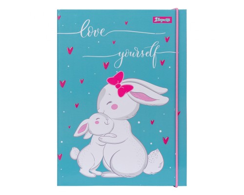 Папка для зошитів 1 вересня В5 на гумці Bunny (491834)
