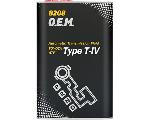 Трансмісійна олива Mannol 8208 O.E.M. TYPE T-IV AUTOMATIC SPECIAL 1л (MN8208-1ME)