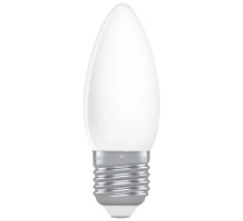 Лампочка Electrum C37 60W  E27 мат. (A-IC-0386)