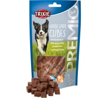 Ласощі для собак Trixie PREMIO Goose Liver Cubes 100 г (4011905318677)