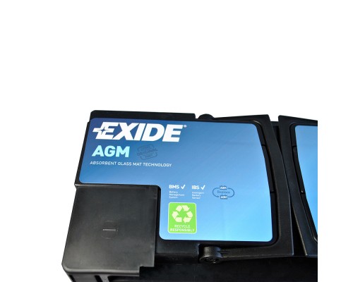 Акумулятор автомобільний EXIDE START-STOP AGM 96Ah Ев (-/+) (EK960)