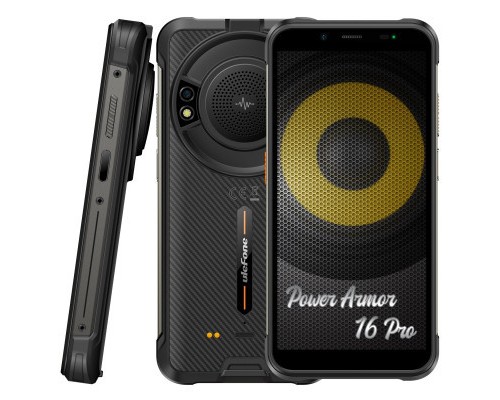 Мобільний телефон Ulefone Power Armor 16 Pro 4/64Gb Black (6937748734833)