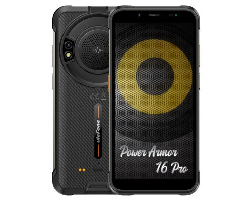 Мобільний телефон Ulefone Power Armor 16 Pro 4/64Gb Black (6937748734833)