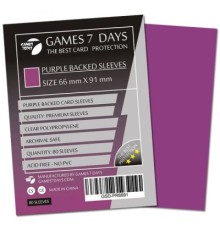 Протектор для карт Games 7 Days 66 х 91 мм, MTG, 80 шт Purple (PREMIUM) (GSD-PR6691)