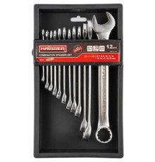 Ключ HAISSER ключів комбінованих 12 шт. CRV Cold Stamped 48428 (97386)