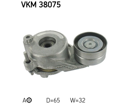 Ролик натягувача ременя SKF VKM 38075
