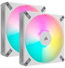 Кулер до корпусу Corsair AF140 RGB Elite White Dual Pack (CO-9050160-WW)
