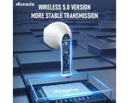 Навушники Proda Azeada Lingcon 4th Mini TWS BT-112 White (PRD-BT112WT)