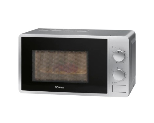Мікрохвильова піч Bomann MWG 6015 CB silver (MWG6015CB silver)