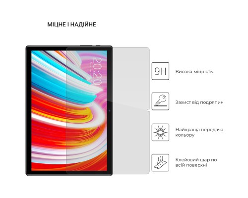 Скло захисне Armorstandart Glass.CR Teclast M40/M40S/M40 Pro/M40 Air/M40 Plus 10.1 (ARM66645)