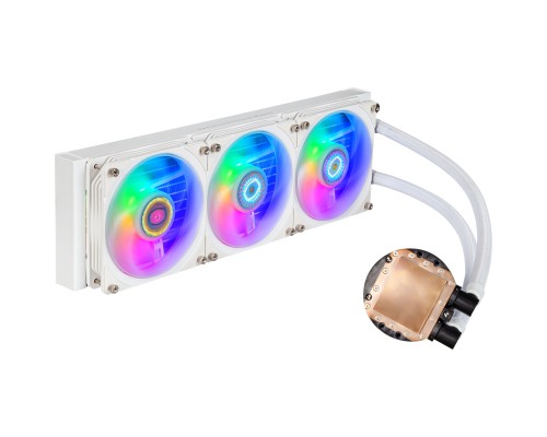 Система рідинного охолодження CoolerMaster MasterLiquid PL360 Flux White Edition (MLY-D36M-A23PZ-RW) Система рідинного охолодження CoolerMaster MasterLiquid PL360 Flux White Edition (MLY-D36M-A23PZ-RW)
