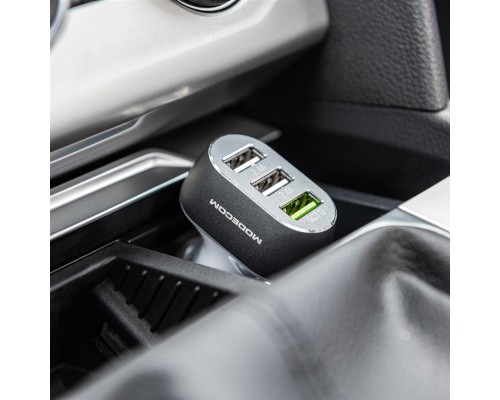 Зарядний пристрій Modecom 3xUSB 2.4A QC3.0 + 2 USB Ports CU3-05 (ZT-MC-CU3-05)