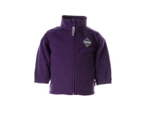 Кофта дитяча Huppa флісова BERRIE 1501BASE темно-лілова 74 (4741632047105)
