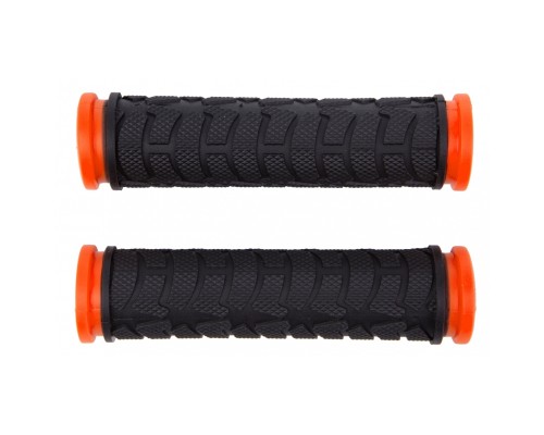 Гріпси Bravvos L122 мм FL-424 Black/Orange (GRI-332)