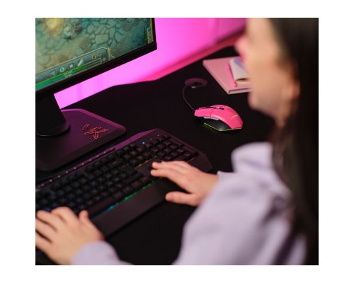 Мишка Trust GXT 109 Felox RGB Pink (25068)