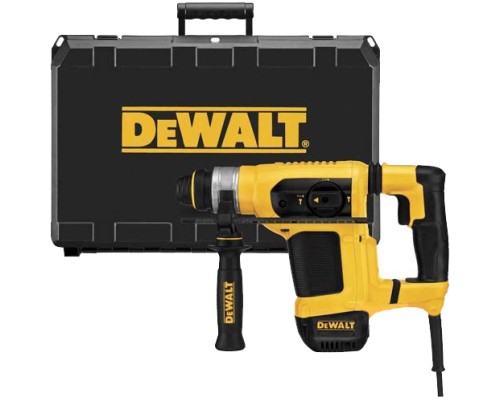 Перфоратор DeWALT SDS-Plus, 1000 Bт, 4.2 Дж, 3 режими, кейс, вага 4.2 кг (D25413K)