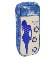 Пенал Cool For School 1 відділення Блакитний (J-2392-blue)