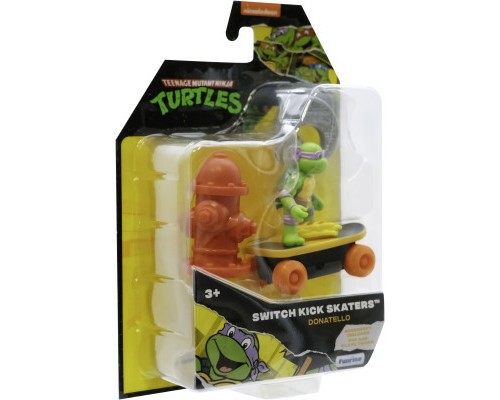 Ігровий набір Funrise TMNT Черепашки-ніндзя класичні Скейтбордист з лаунчером Донателло (71042)