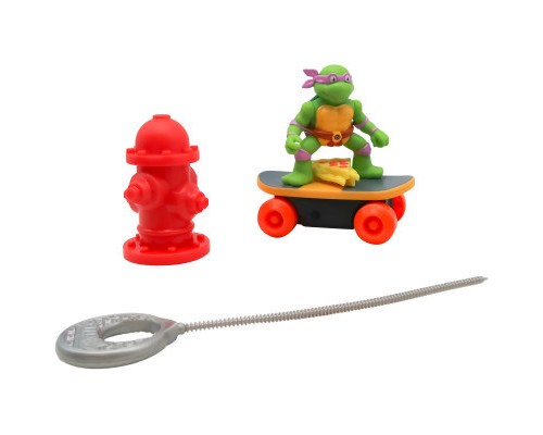 Ігровий набір Funrise TMNT Черепашки-ніндзя класичні Скейтбордист з лаунчером Донателло (71042)