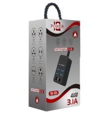 Зарядний пристрій Voltronic TВ-Т05, 4*USB Black (ТВ-Т05-Black)