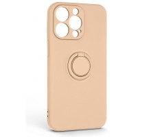 Чохол до мобільного телефона Armorstandart Icon Ring Apple iPhone 13 Pro Pink Sand (ARM68666)