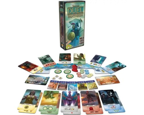 Настільна гра Ігромаг 7 Чудес: Дуель. Пантеон (7 Wonders Duel: Pantheon) українська (ВР_7ДП)