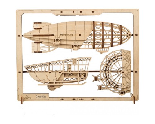 Конструктор Ugears Цепелін 2.5D (6337512)