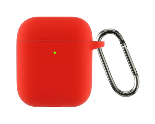 Чохол для навушників Armorstandart Ultrathin Silicone Case With Hook для Apple AirPods 2 Red (ARM59691) Чохол для навушників Armorstandart Ultrathin Silicone Case With Hook для Apple AirPods 2 Red (ARM59691)