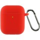 Чохол для навушників Armorstandart Ultrathin Silicone Case With Hook для Apple AirPods 2 Red (ARM59691)