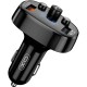 FM модулятор XO XO-BCC03 Car Charger 18W Bluetooth+QC3.0 Quick Charger Black (XO-BCC03) 