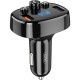 FM модулятор XO XO-BCC03 Car Charger 18W Bluetooth+QC3.0 Quick Charger Black (XO-BCC03) 