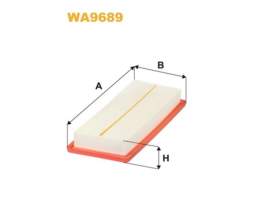 Повітряний фільтр для автомобіля Wixfiltron WA9689