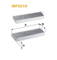 Фільтр салону Wixfiltron WP2219
