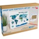 Набір для творчості Rosa Talent World Map 3D, МДФ, 30,5 х 37,5 см (4823098540014)