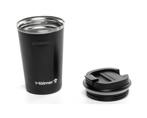 Термокружка Hölmer Compact Чорна (TC-0380-BL Compact)