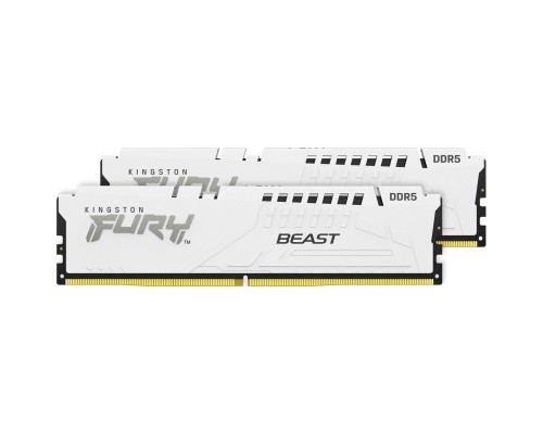 Модуль пам'яті для комп'ютера DDR5 64GB (2x32GB) 5600 MHz Beast White EXPO Kingston Fury (ex.HyperX) (KF556C36BWEK2-64) Модуль пам'яті для комп'ютера DDR5 64GB (2x32GB) 5600 MHz Beast White EXPO Kingston Fury (ex.HyperX) (KF556C36BWEK2-64)