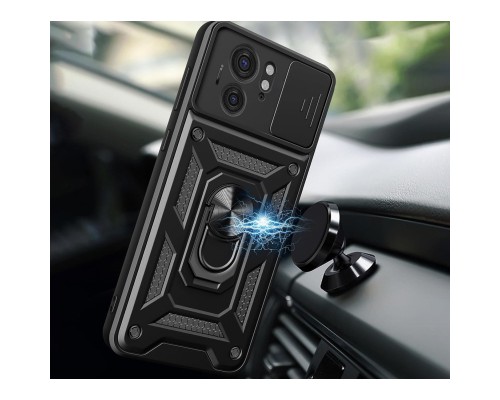 Чохол до мобільного телефона BeCover Military Motorola Edge 40 Black (710136)