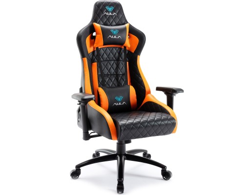 Крісло ігрове Aula F1031 Gaming Chair Black/Orange (6948391286211)