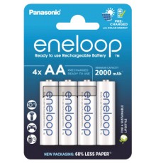 Акумулятор Panasonic AA Eneloop 2000mAh NI-MH * 4 (BK-3MCDE/4CP)
