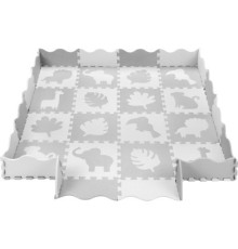 Дитячий килимок MoMi пазл Zawi 150 х 150 см Grey (MAED00013)