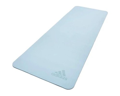 Килимок для йоги Adidas Premium Yoga Mat Уні 176 х 61 х 0,5 см Світло-блакитний (ADYG-10300BL)