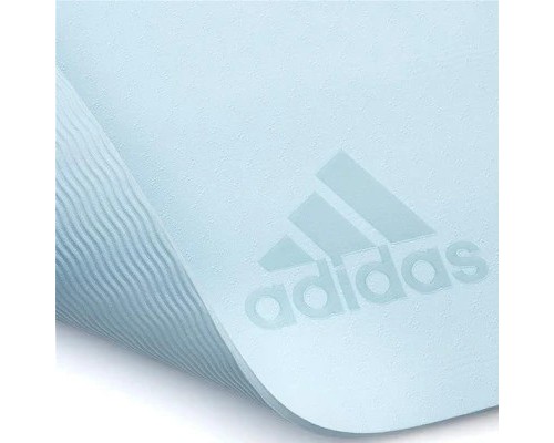 Килимок для йоги Adidas Premium Yoga Mat Уні 176 х 61 х 0,5 см Світло-блакитний (ADYG-10300BL)