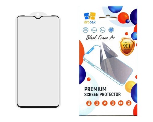 Скло захисне Drobak Samsung Galaxy A05s Black Frame A+ (676745)